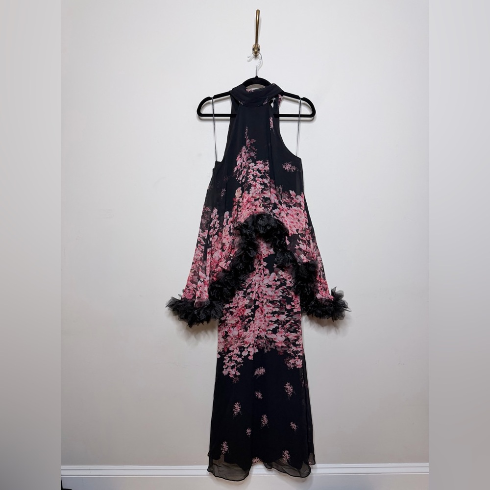 Elliatt Tulsia Floral Georgette Gown - Picture 3 of 8